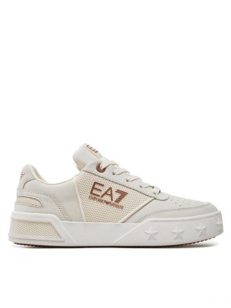 Sneakersy Ea7 Emporio Armani beżowe