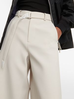 Pantalon Sacai blanc