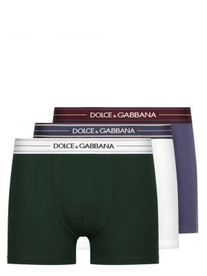 Bavlněné boxerky Dolce & Gabbana černé