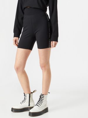 Спортни шорти slim Calvin Klein Jeans черно