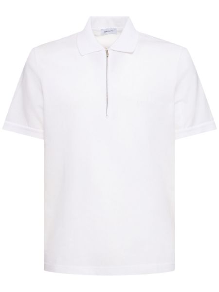 Poloshirt i bomuld Ferragamo hvid