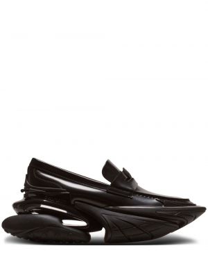 Loafers Balmain czarne