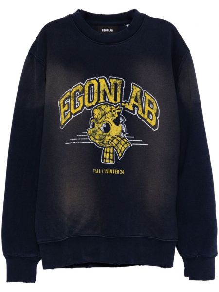 Crewneck collegepaita Egonlab sininen