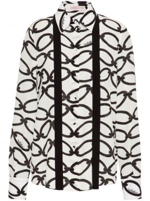 Abstrakter bluse mit print Valentino Garavani