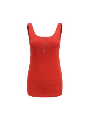 Памучна блуза Alpine Pro червено