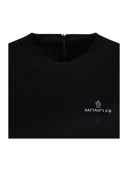 Camiseta de tela jersey Moncler negro