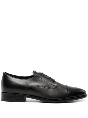 Pantofi derby din piele Boss negru