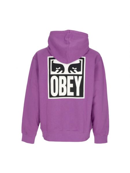 Hoodie Obey lila