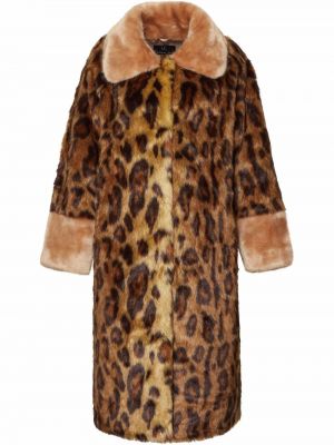 Unreal Fur Cappotto in finta pelliccia Orient Express - Marrone