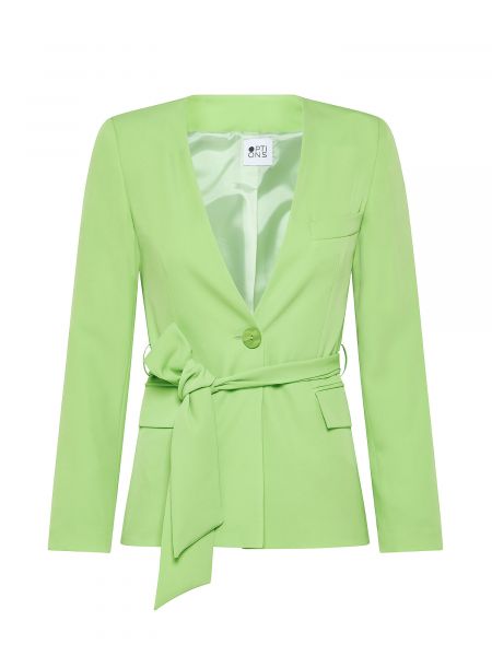 Куртка с поясом Options зеленый
