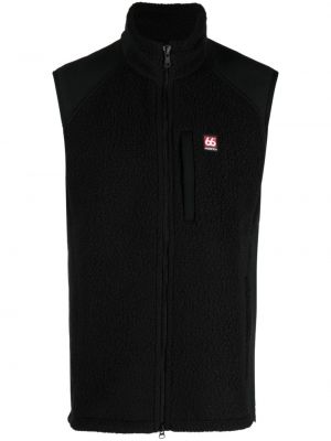 Fleecová vesta na zip 66 North černá