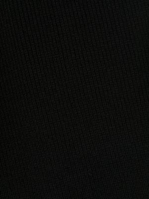 Kašmírový šál Woolrich černý