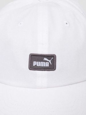 Хлопковая кепка Puma белая
