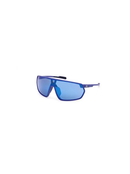 Okulary przeciwsłoneczne sportowe Adidas niebieskie