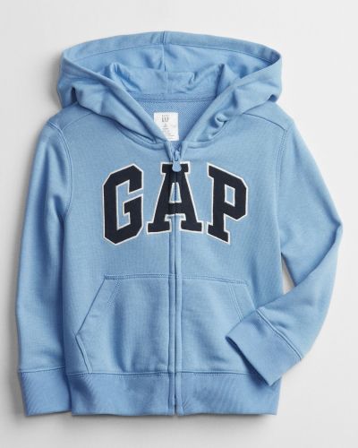 Толстовка на молнии с логотипом Gap, синяя