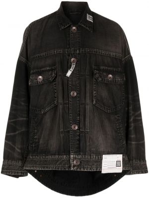 Bavlnená džínsová bunda Maison Mihara Yasuhiro čierna