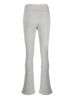 Pantalon brodé large Adidas gris