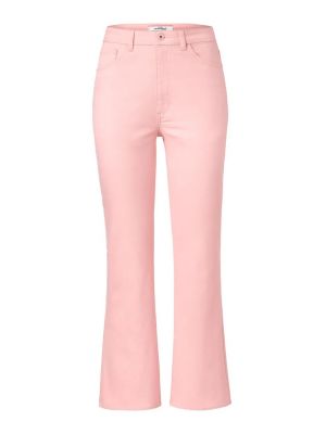 Рожеві бавовняні джинси кльош Tchibo