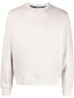 Jersey sweatshirt mit stickerei Herno weiß