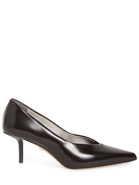 Læder pumps Max Mara sort