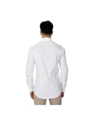 Camisa slim fit Calvin Klein blanco