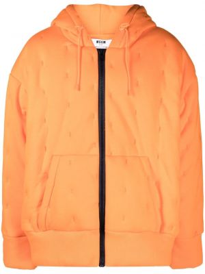 Zip hettegenser Msgm oransje