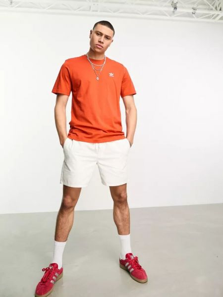 Поло Adidas Originals красное