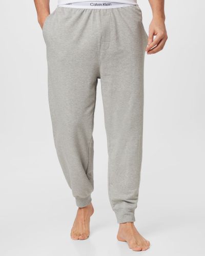 Pantaloni cu croială lejeră Calvin Klein Underwear gri