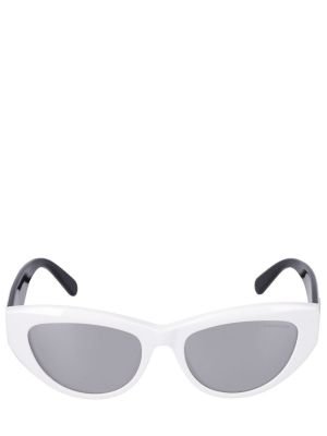 Sluneční brýle Moncler bílé
