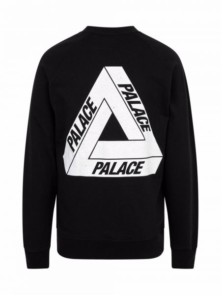 Sweatshirt mit rundhalsausschnitt Palace schwarz