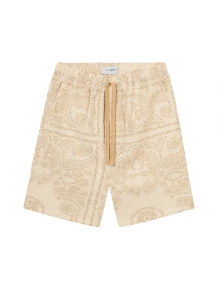 Shorts mit print mit paisleymuster Les Deux beige
