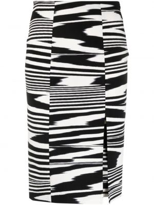 Midi sukňa s abstraktným vzorom Missoni