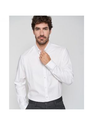 Camisa slim fit Roberto Verino blanco