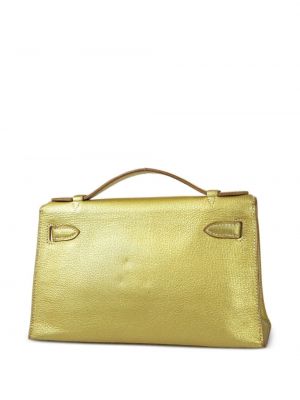 Pidulikud kott Hermès kuldne