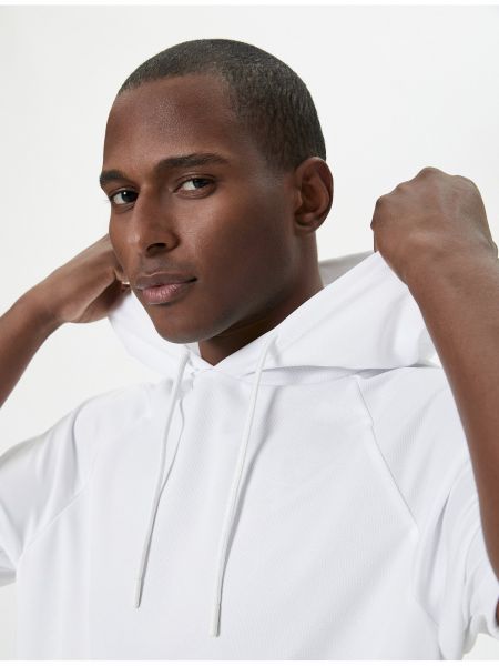 Tričko s kapucí s krátkými rukávy Koton