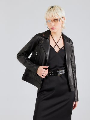 Starpsezonu sieviešu jaka Karl Lagerfeld melns