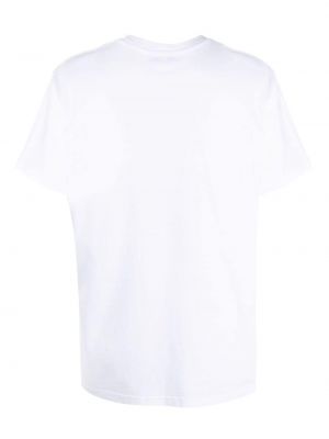 Bavlněné tričko Maison Labiche bílé