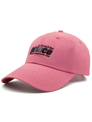 Raštuotas kepurė su snapeliu Sporty & Rich rožinė