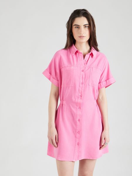 Košeľové šaty Ltb ružová