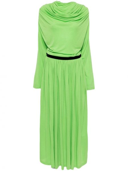 Μάξι φόρεμα ντραπέ Batsheva πράσινο