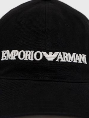 Шапка Emporio Armani черная