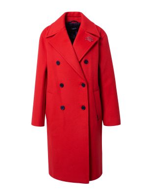 Παλτό Karl Lagerfeld κόκκινο