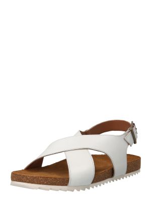 Barbour Remienkové sandále  biela