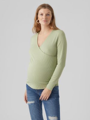 Τοπ Vero Moda Maternity πράσινο