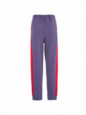 Спортивные штаны Ganni фиолетовые