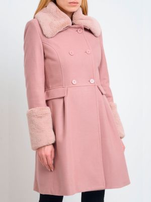 Розовое пальто Mangano