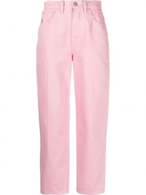 Egyenes szárú farmernadrág Boyish Jeans rózsaszín