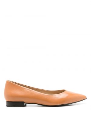 Ballerines en cuir Sarah Chofakian marron