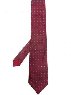 Jedwabny krawat żakardowy Valentino Garavani Pre-owned