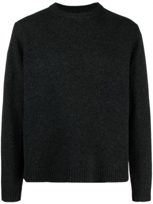 Вълнен пуловер от мерино вълна Stockholm Surfboard Club черно